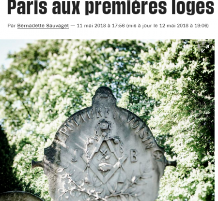 LE PARIS MAÇONNIQUE DANS LIBÉRATION